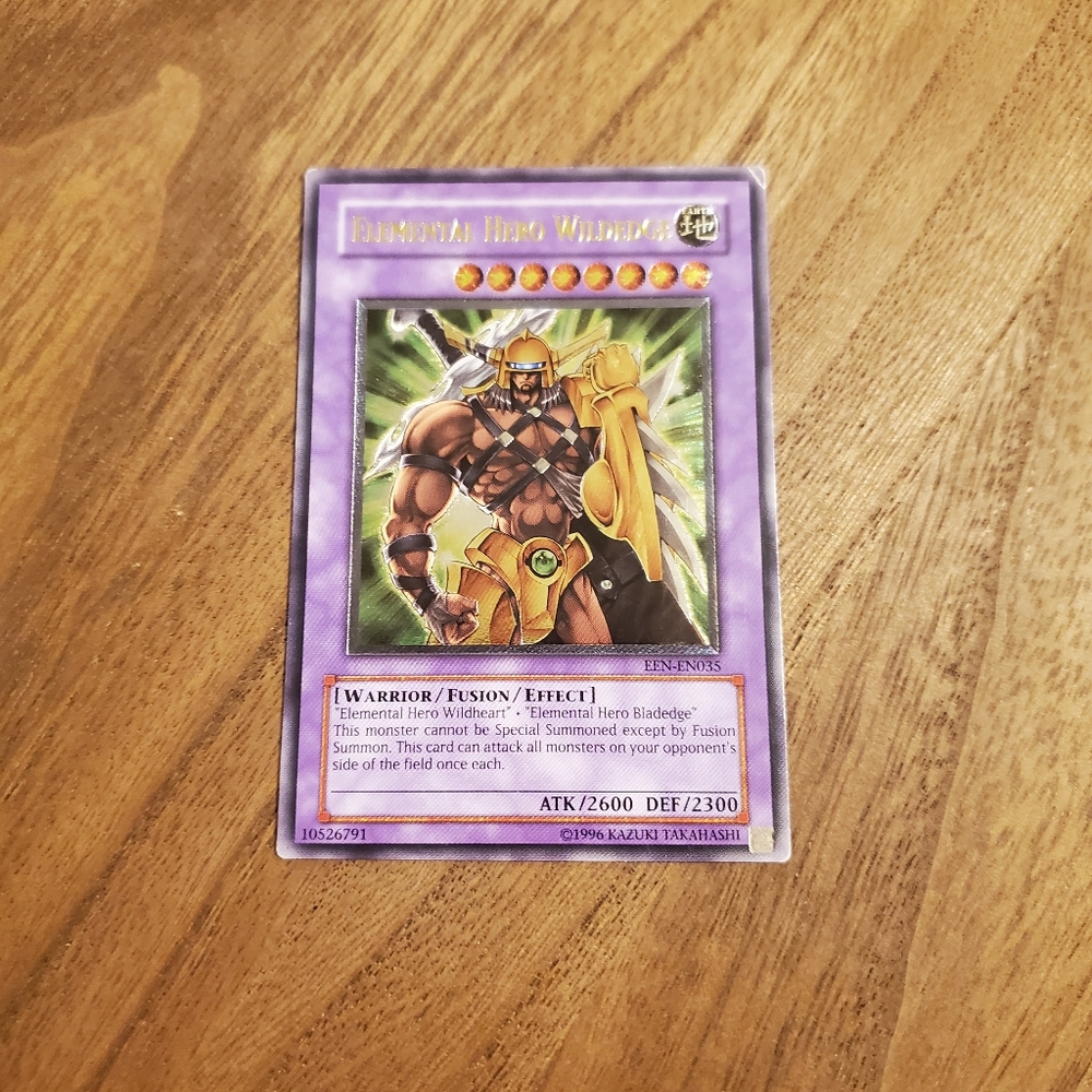 Yu-Gi-Oh Elemental Hero Wildedge Trading Card - Picture 3 of 15